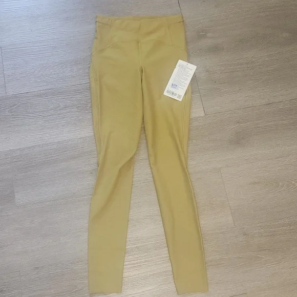 Lululemon SenseKnit High-Rise Running Tight 28" Auric Gold - Picture 3 of 7